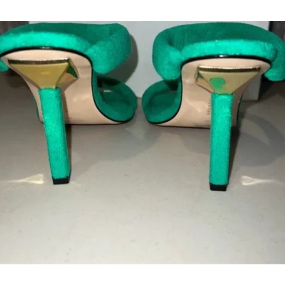 Good American Green TerryHeels Sz 12 - Picture 3 of 8